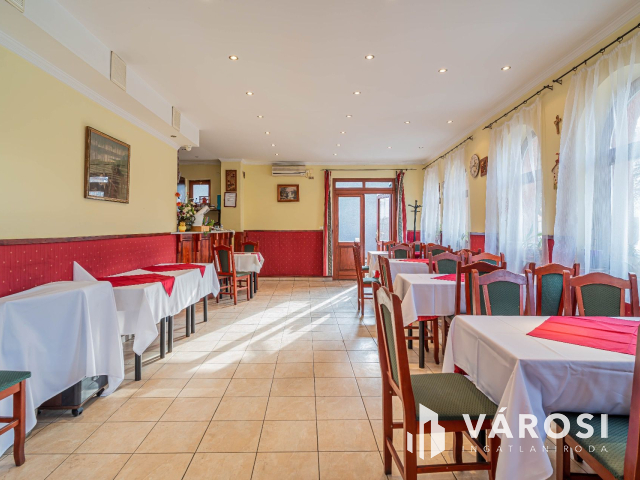 Bejáratott étterem, panzió és rendezvényhelyszín eladó!