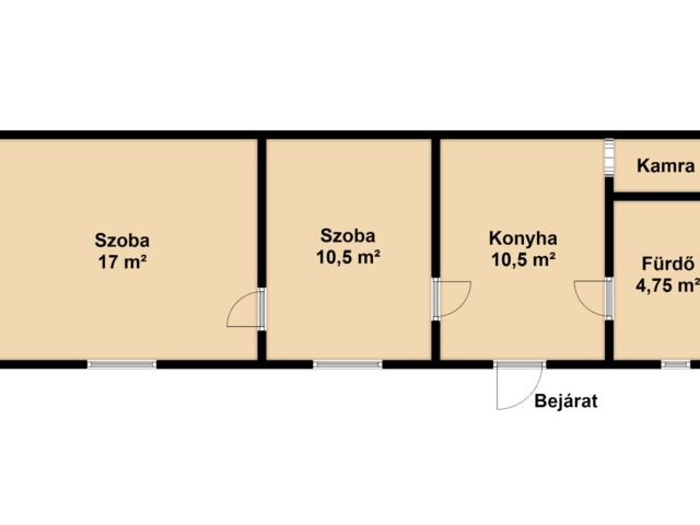 Belvárosi házrész Hódmezővásárhelyen