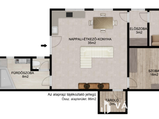 Félkész ház Jaminában