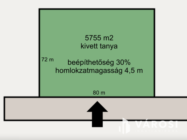 Erdei tanya Ruzsa-Öttömös határában eladó