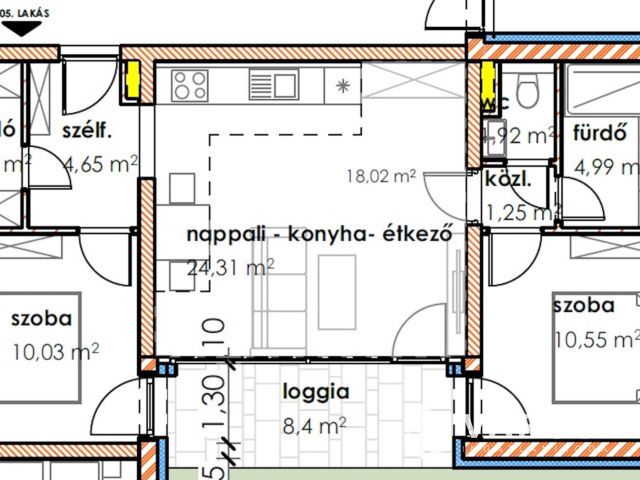 Földszinti újépítésű lakás a Hagymatikumtól 30 méterre 5