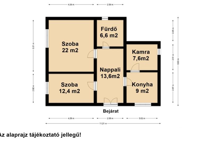Közkedvelt utcában lépcsőmentes családi ház eladó!