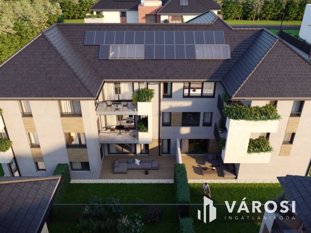 Óriási, 304 m²-es saját kerttel rendelkező új építésű lakás